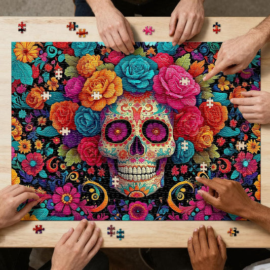 Sugar Skull 1000PC Frameable Puzzle