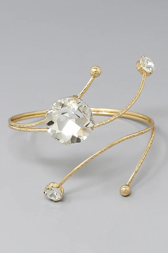 Reina Gold Arm Cuff Bracelet
