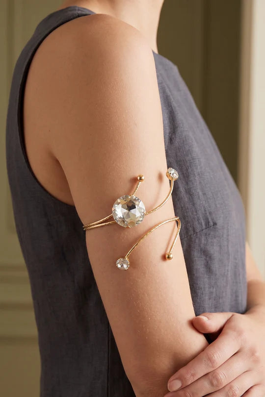 Reina Gold Arm Cuff Bracelet