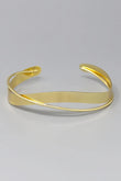 Swirls of Gold Arm Cuff Bracelet