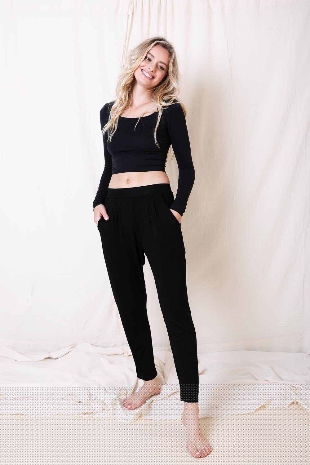 Wide Band Lounge Pants Bralette