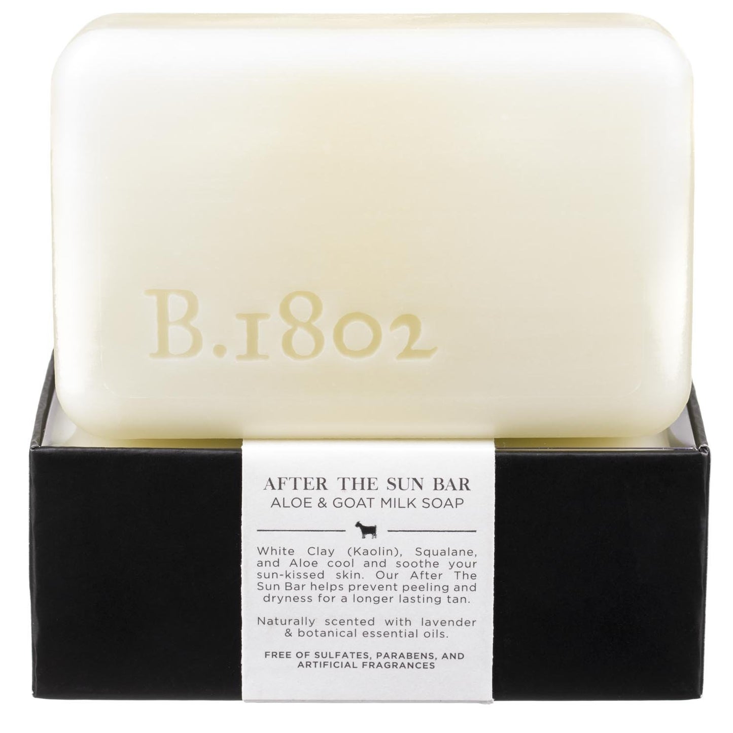 BEEKMAN 1802 After The Sun Tan Saver Goat Milk Bar Soap